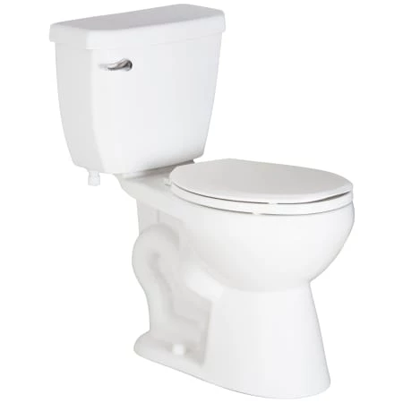 PROFLO 1.28 GPF Two-Piece Elongated Toilet with Left Hand Trip Lever and 12" Rough In