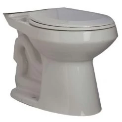 PROFLO Calhoun Elongated Chair Height Toilet Bowl Only - Less Seat