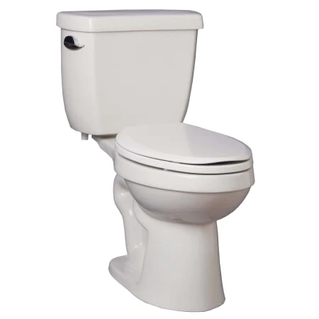 PROFLO 1.28 GPF Two-Piece Elongated Toilet with Left Hand Trip Lever and 12" Rough In